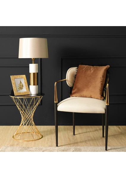 Leopard Düz Kırlent 45 x 45 cm