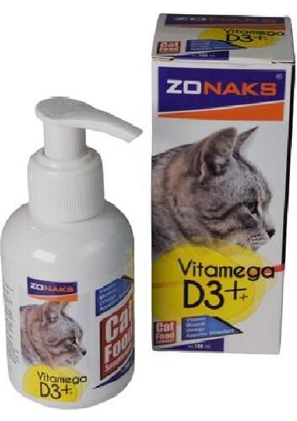 Vitamega D3 Plus Cat Food 100 ml