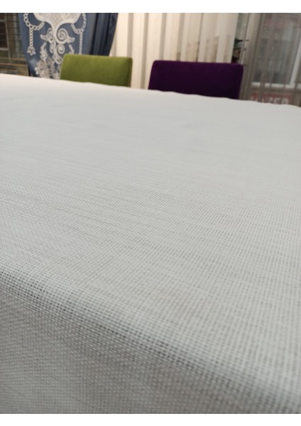 Keten Dokulu Masa Örtüsü Beyaz fiyatları