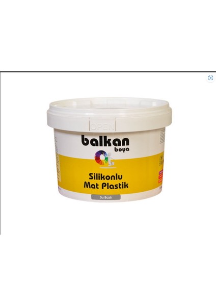 İç Cephe Silikonlu Mat 2.5 Lt (Tüm Renkler)
