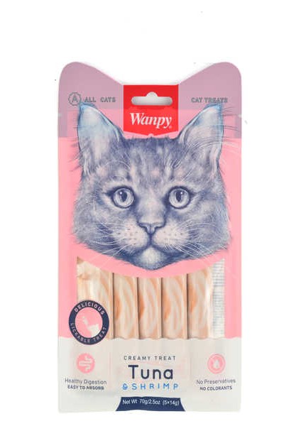 Ton Balıklı Somonlu Likit Sıvı Kedi Ödülü 14 gr x 25 Li