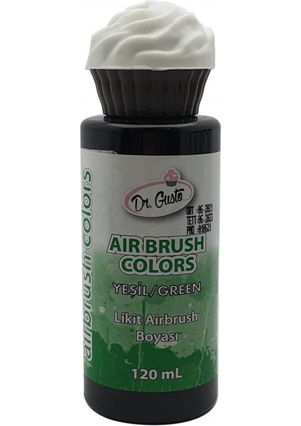 Airbrush Boyası Yeşil 120 ml