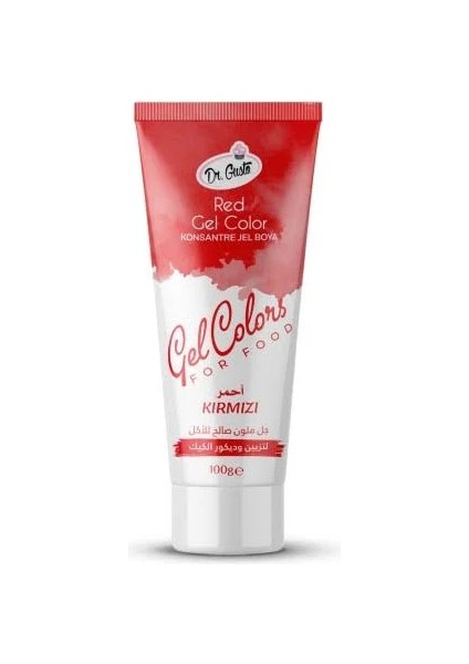 Bayrak Kırmızı Tüp Jel Boya 100 gr