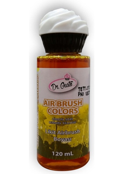 Airbrush Boyası (Limon Sarı 120 Ml)