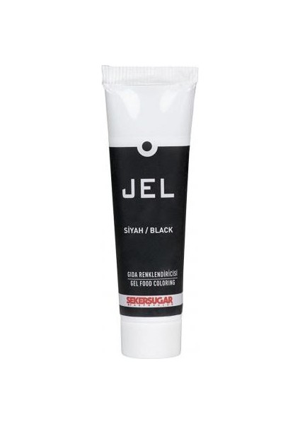 Yenilebilir Jel Gıda Boyası 100 ml Siyah
