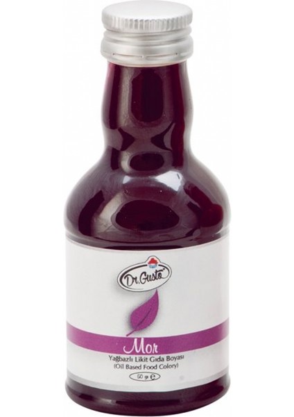 Mor Yağ Bazlı Likid Boya 50 gr