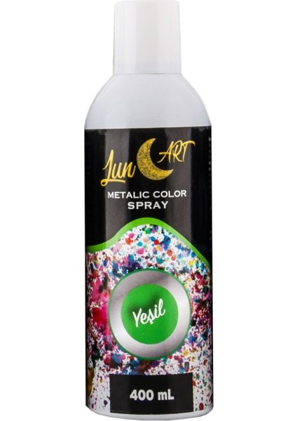 Metalik Sprey Boya Yeşil 400ML