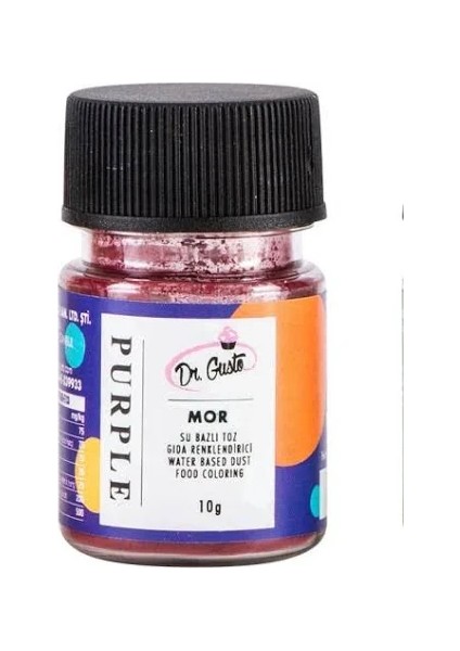 Su Bazlı Mor Toz Gıda Boyası 10 gr