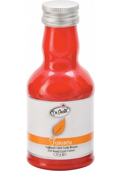 Turuncu Yağ Bazlı Likid Boya 50 gr