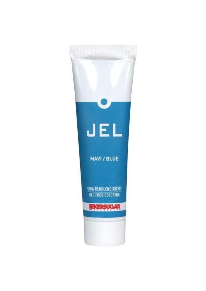Yenilebilir Jel Gıda Boyası 100 ml Mavi