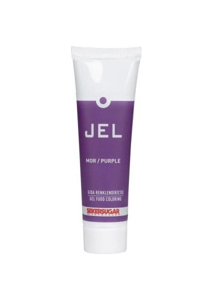 Yenilebilir Jel Gıda Boyası 100 ml Mor