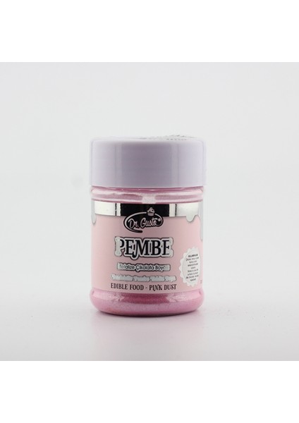Pembe Yenilebilir Yaldız Toz Boya 50 Gr.