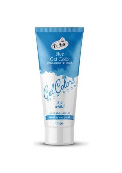 Mavi Tüp Jel Boya 100 gr
