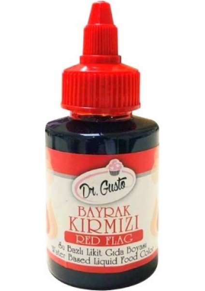 Bayrak Kırmızı Sıvı Gıda Boyası 60 gr