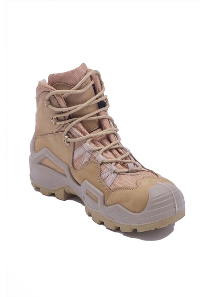 Rigel Work Shoes Rigel Pro Mid Kışlık Erkek Hakiki Nubuk Deri Soğuk ve Su Geçirmez Tactical Outdoor Asker Botu