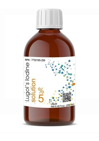 Aromel Lugol Çözeltisi %5 Lik - 250 ml - Lugols Iodine Solution