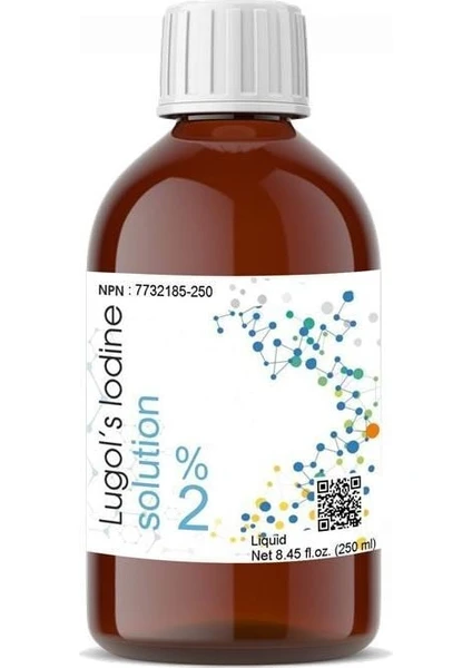 Aromel Lugol Çözeltisi %2 Lik - 250 ml - Lugols Iodine Solution