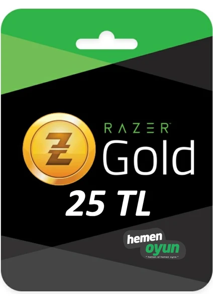 Razer Gold 25 TL