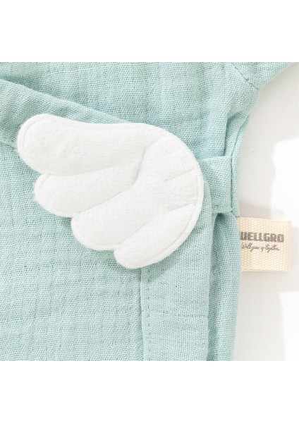 Angel Wings Müslin 5'li Yeni Doğan Seti-Mint