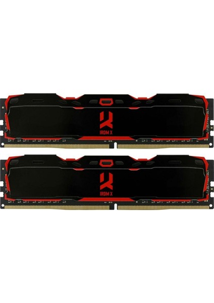 IR-X3200L16SA16GDC 16GB 3200MHZ Ddr4 Dual Kıt PC4-25600 x Black