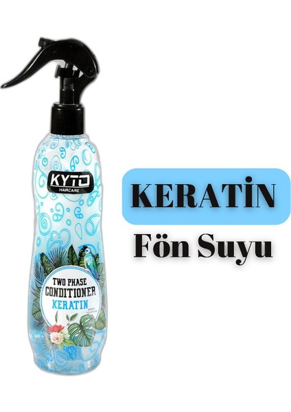 Keratin Etkili Çift Fazlı Fön Suyu 400 ml