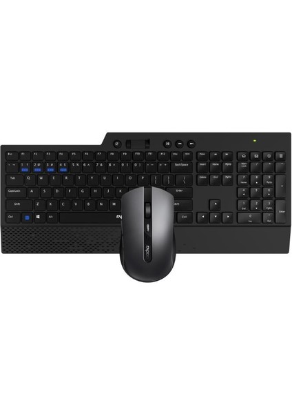 8200T Siyah Kombo Kablosuz Klavye Mouse Set