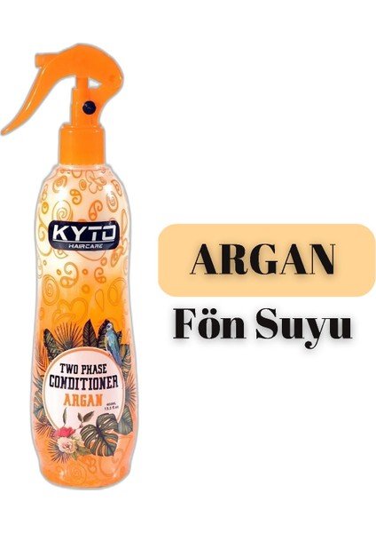 Argan Etkili Çift Fazlı Fön Suyu 400 ml