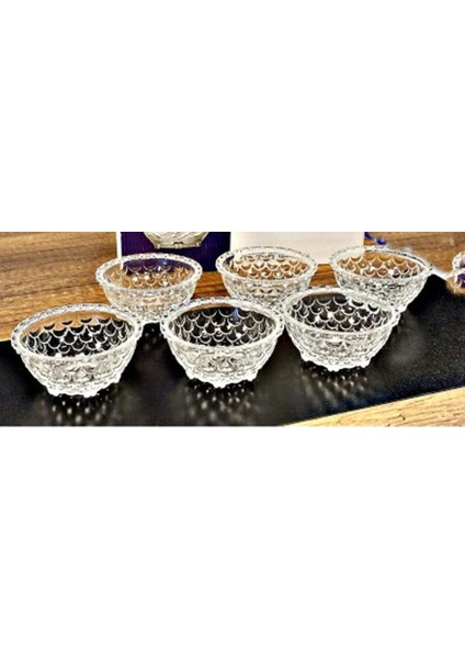 6lı Sunumluk Çerezlik Kase