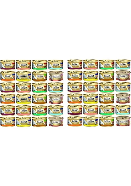 Gold Karışık Kedi Konserve Maması 48ADET x 85GR