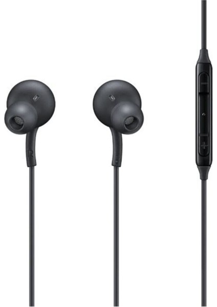Oneplus 7 Pro 5g Uyumlu Mikrofonlu Kulakiçi Type-C Kulaklık Siyah Renk