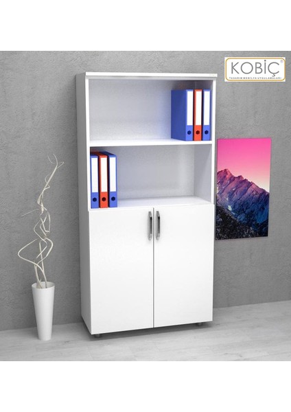 Dosya Dolabı Yarım Kapak 80 x 35 x 150 cm
