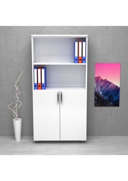 Dosya Dolabı Yarım Kapak 80 x 35 x 150 cm modelleri