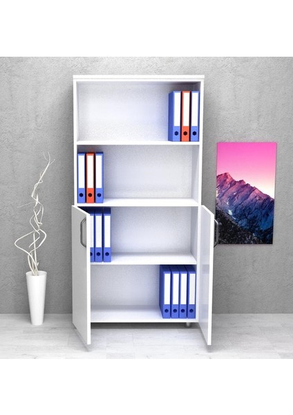 Dosya Dolabı Yarım Kapak 80 x 35 x 150 cm fırsatları