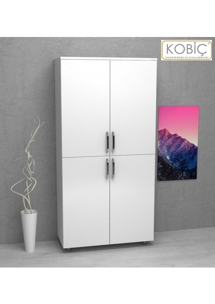 Dosya Dolabı Tam Kapak 80 x 35 x 150 cm