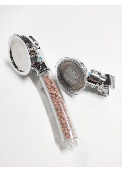 Fonksiyonlu Boncuklu Banyo Duş Başlığı ve Vakum Mafsal fiyatları
