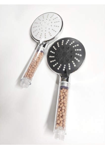 Fonksiyonlu Boncuklu Banyo Duş Başlığı 2'li