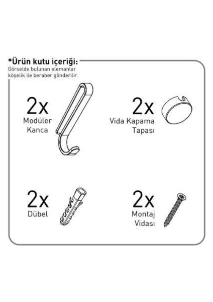 Paslanmaz Çelik Üç Katlı Kancalı Banyo Köşe Rafı Siyah BK083-SİYAH