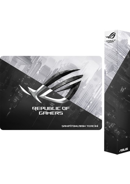 Rog Özel Dizayn Gamıng Mousepad 30X40CM Kaymaz Kauçuk Taban V3