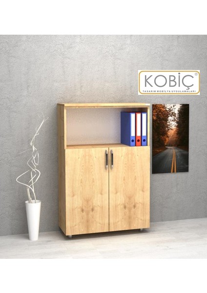 Dosya Dolabı Yarım Kapak 80 x 35 x 115 cm