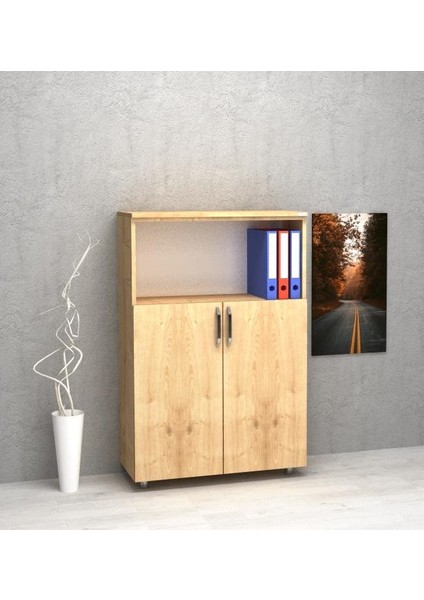 Dosya Dolabı Yarım Kapak 80 x 35 x 115 cm fırsatları