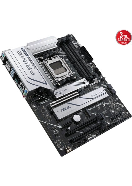 Prıme X670-P-Csm Amd X670 Am5 Ddr5 6400 Dp Hdmı 3X M2 Usb3.2 Aura Rgb 2.5Gbit Lan Atx (Prıme X670-P-Csm) Anakart