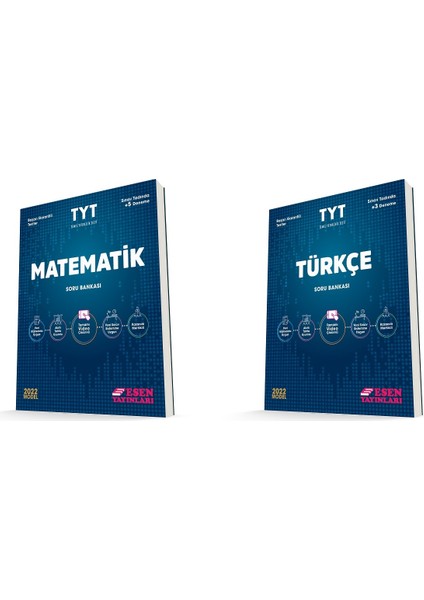 TYT Matematik - Türkçe Soru Bankası Seti 2 Kitap 2023