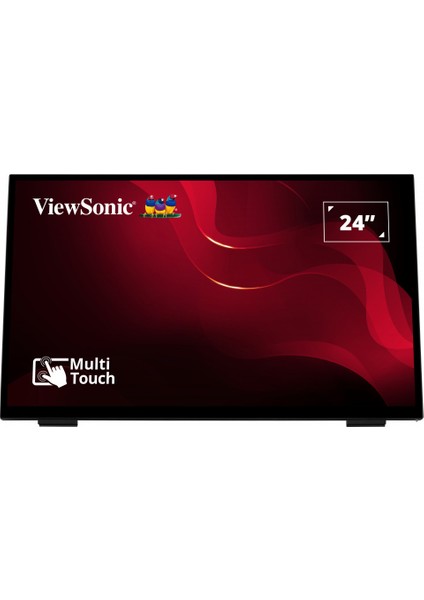 Vıewsonıc TD2465 Dokunmatık Monıtor 23.8" 7ms 60HZ Va 1920X1080 Fhd 250 HDMI Dp 16:9 20M:1