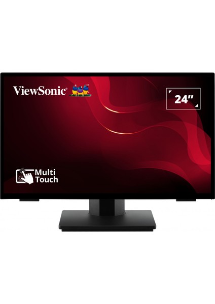 Vıewsonıc TD2465 Dokunmatık Monıtor 23.8" 7ms 60HZ Va 1920X1080 Fhd 250 HDMI Dp 16:9 20M:1