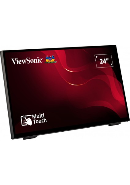 Vıewsonıc TD2465 Dokunmatık Monıtor 23.8" 7ms 60HZ Va 1920X1080 Fhd 250 HDMI Dp 16:9 20M:1