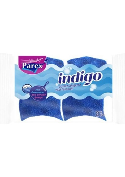 Indigo Çizmez Sünger 2'li X3 Paket