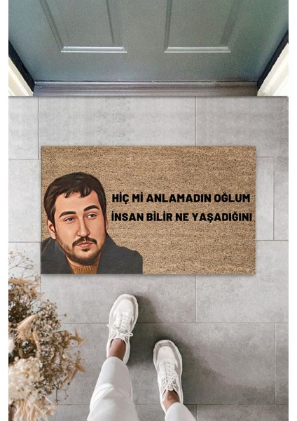 Modern Dijital Baskı - Mizah Gibi - Kapı Önü Paspası 70X45CM