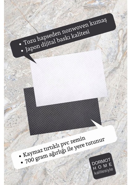 Modern Dijital Baskı - Mizah Gibi - Kapı Önü Paspası 70X45CM