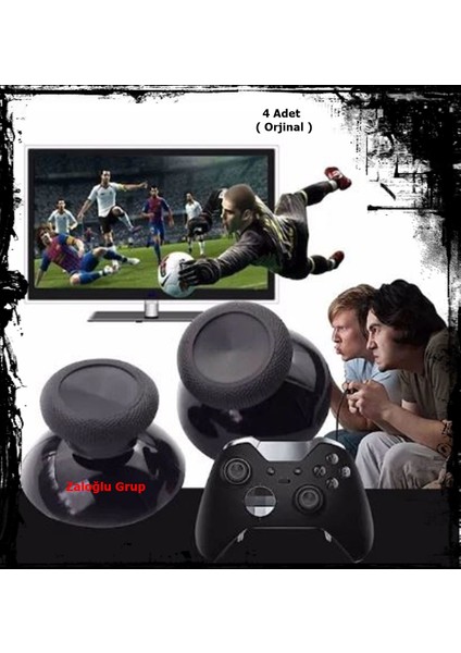 Zaloğlu Grup 4 Adet Xbox One / One S ve x Modellerin Analoğ Topuzu