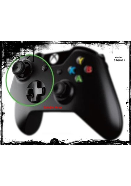 Zaloğlu Grup 4 Adet Xbox One / One S ve x Modellerin Analoğ Topuzu